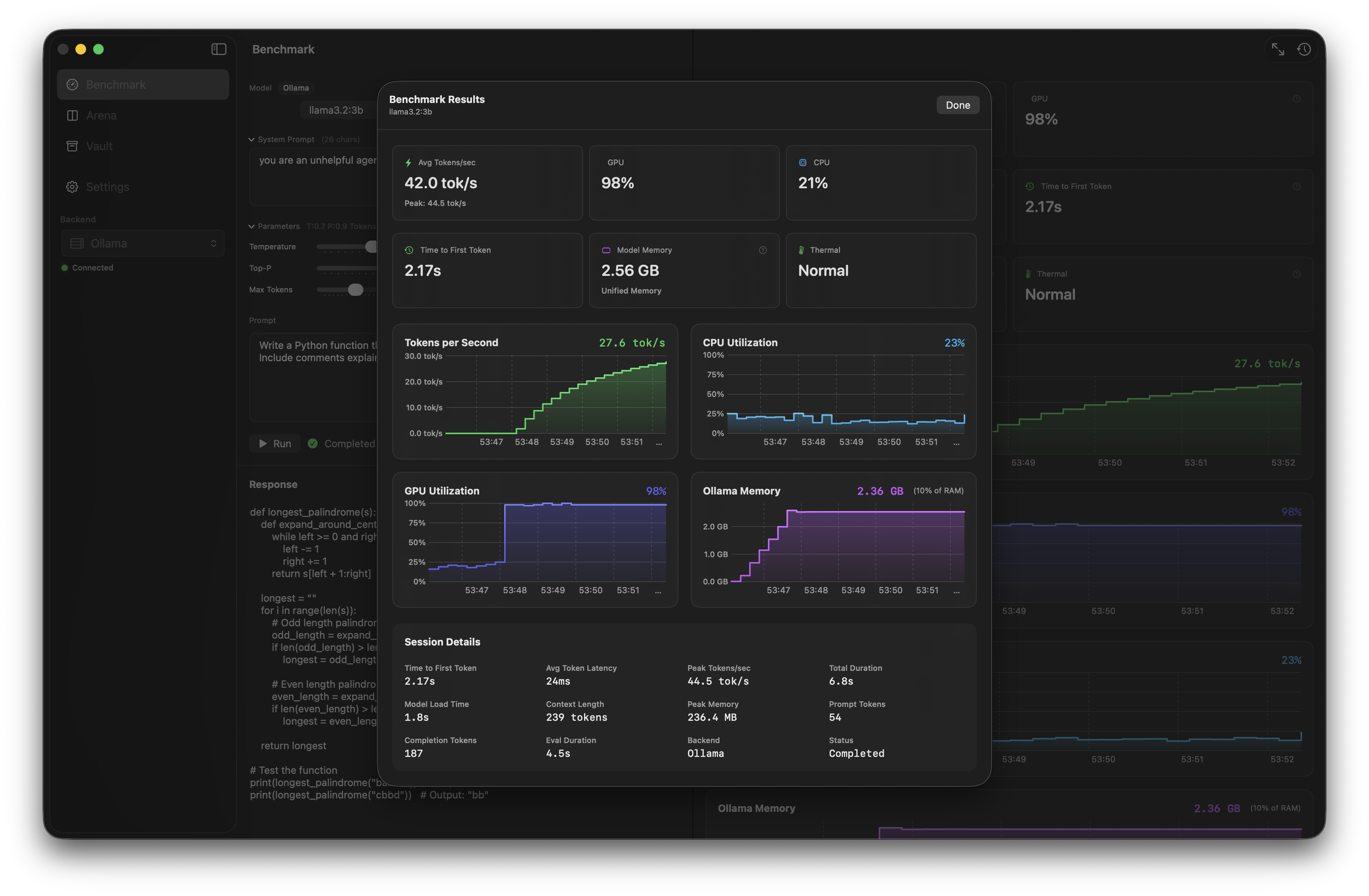 Anubis Benchmark Dashboard