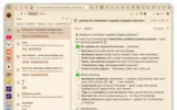 Snippet Library with rendered markdown